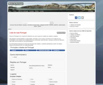 Openalfa.pt(Lista de ruas Portugal) Screenshot
