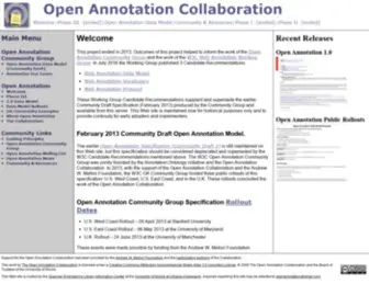 Openannotation.org(Openannotation) Screenshot