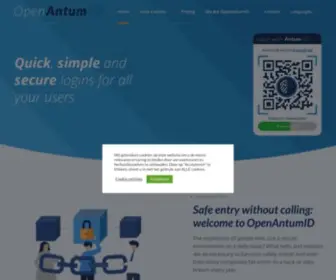 Openantumid.com(Open AntumID API) Screenshot