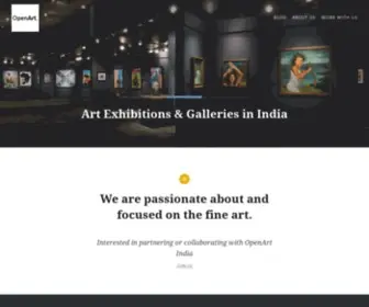 Openart.in(OpenArt India) Screenshot