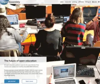 Openassembly.com(Open Assembly) Screenshot