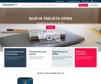 Openbank.com.ar(Openbank Argentina) Screenshot