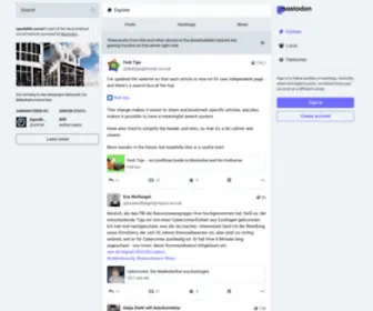Openbiblio.social(Nginx) Screenshot