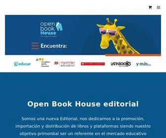 Openbookhouse.com(Open Book House) Screenshot