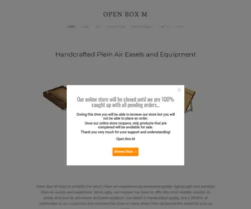 Openboxm.com(Open Box M) Screenshot