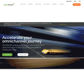 Openbravo.com(A cloud unified commerce platform) Screenshot
