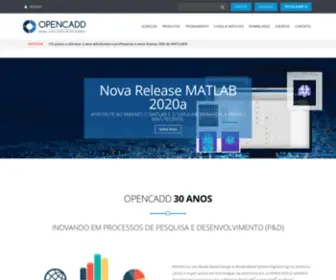 Opencadd.com.br(Especialista em tecnologias da indústria 4.0) Screenshot