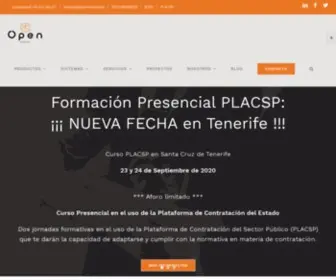 Opencanarias.com(Opencanarias) Screenshot