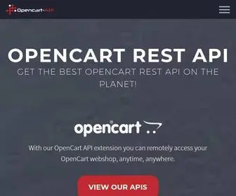 Opencart-Api.com(Opencart REST API extensions) Screenshot