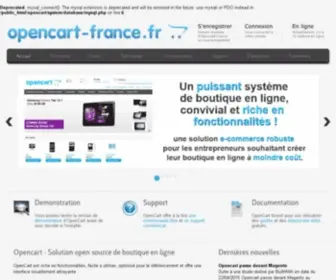 Opencart-France.fr(OpenCart France™) Screenshot