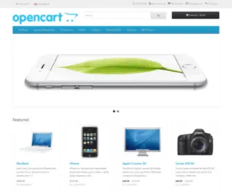 Opencart.website(Модули и шаблоны для Opencart) Screenshot