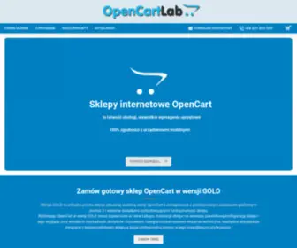 Opencartlab.pl(Sklepy internetowe OpenCart PL) Screenshot