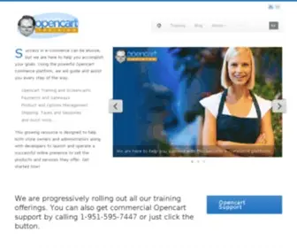 Opencarttraining.com(Opencart Training) Screenshot