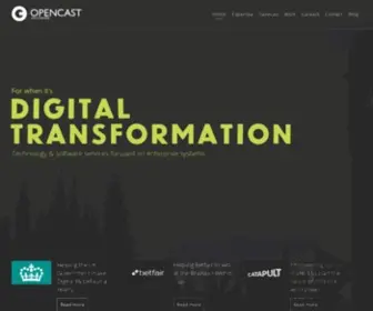 Opencastsoftware.com(Opencast Software) Screenshot
