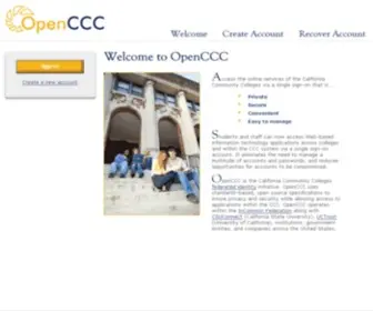 Openccc.net(Site maintenance) Screenshot