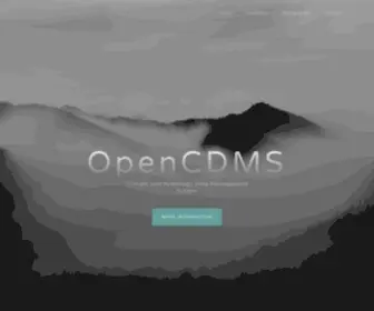 OpenCDMS.org(OpenCDMS Climate and Hydrology Data Management System) Screenshot