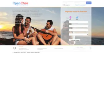 Openchile.cl(Conoce Nuevos Amigos) Screenshot