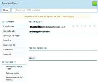 Opencircuit.es(Inicio) Screenshot
