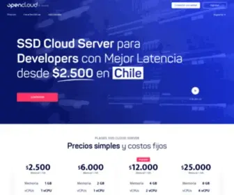 Opencloud.cl(SSD Cloud Server en Linux y Windows) Screenshot