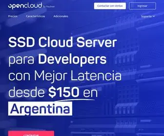 Opencloud.com.ar(SSD Cloud Server en Linux y Windows) Screenshot