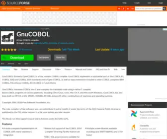 Opencobol.org(Download GnuCOBOL for free. A free COBOL compiler. GnuCOBOL (formerly OpenCOBOL)) Screenshot