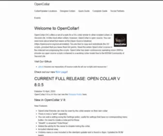 Opencollar.cc(Opencollar) Screenshot