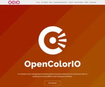 Opencolorio.org(OpenColorIO) Screenshot