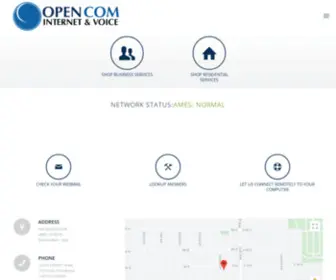 Opencom.net(OpenCom, Inc) Screenshot