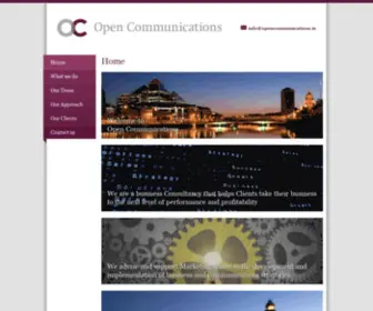 Opencommunications.ie(Open Communications) Screenshot