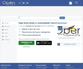 Openconcursos.com(Quest) Screenshot