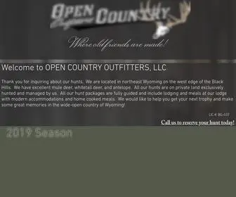 Opencountryhunts.com(Open Country Outfitters) Screenshot