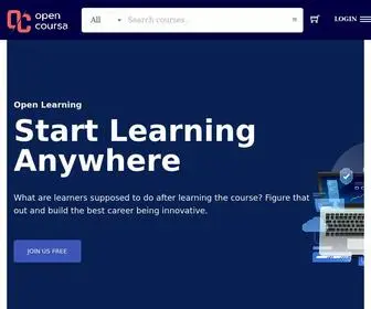 Opencoursa.com(Learn Anywhere) Screenshot