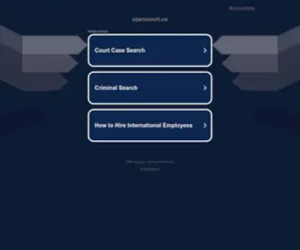 Opencourt.us(opencourt) Screenshot