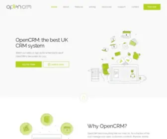 Opencrm.co.uk(Open CRM) Screenshot