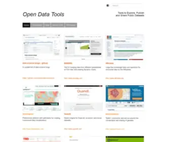 Opendata-Tools.org(Opendata Tools) Screenshot