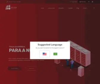 Opendatacenter.com.br(Início) Screenshot