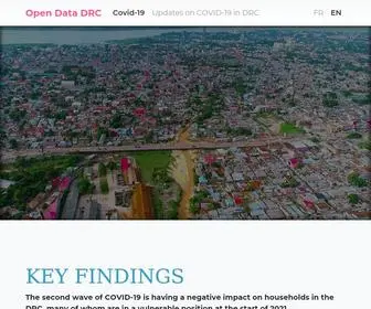 Opendatadrc.io(Open Data DRC) Screenshot