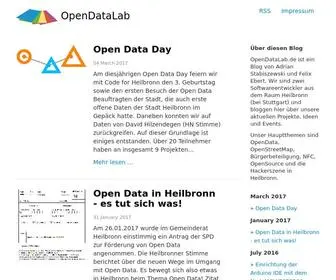 Opendatalab.de(OpenDataLab Blog) Screenshot