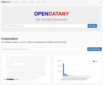 Opendatany.com Screenshot