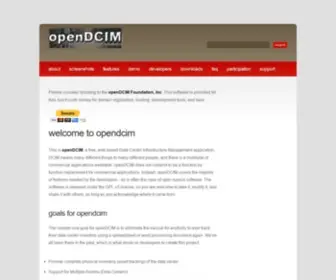 Opendcim.org(Open Source Data Center Infrastructure Management) Screenshot