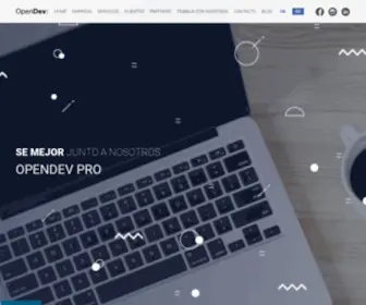 Opendevsolutions.com.ar(Desarrollo de Software a Medida Open Source) Screenshot