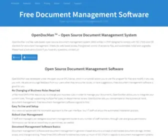 Opendocman.com(Opendocman) Screenshot