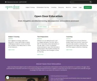 Opendoor.education(Open Door Education) Screenshot