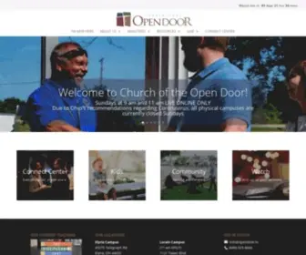 Opendoor.tv(Church of the Open Door) Screenshot
