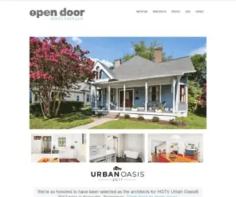 Opendoorarchitecture.com(Open Door Architecture) Screenshot