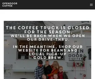 Opendoorgenoa.com(OpenDoor Coffee) Screenshot