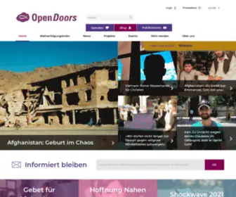 Opendoors.ch(Open Doors) Screenshot