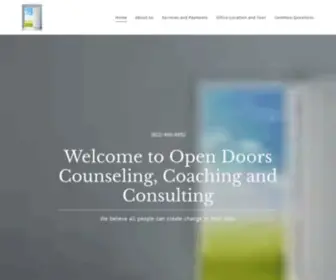 Opendoorscounselingaz.com(Open Doors Counseling) Screenshot