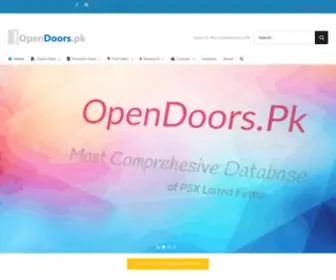 Opendoors.pk(Open Doors for All) Screenshot