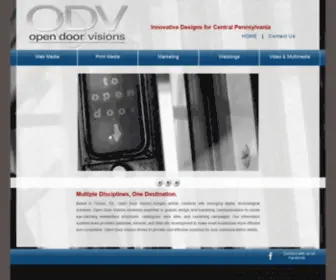 Opendoorvisions.com(Open Door Visions Home) Screenshot